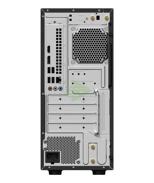 ASUS Grey Mini Tower, Core 5 210H, 8GB DDR5 SO-DIMM , 512GB M.2 2280 NVMe™ PCIe® 4.0 SSD, 180W power supply (80+ Bronze, peak 228W), Freedos