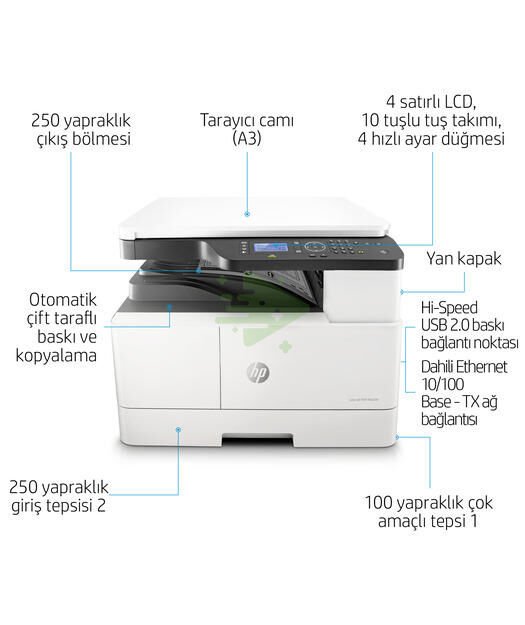 HP LaserJet M442dn MFP Printer