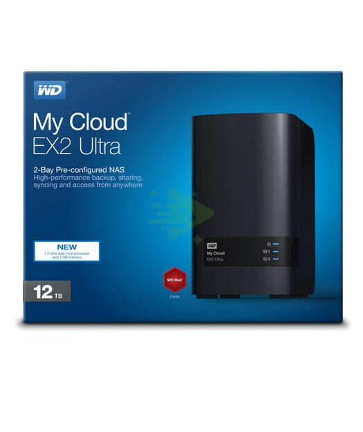 WD My Cloud EX2 Ultra 12 TB  Gigabit Ethernet Harici Sabit Disk
