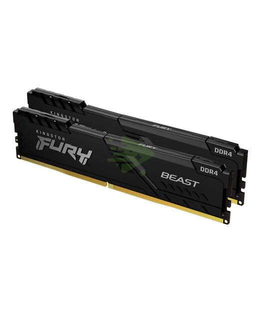 Kingston 32GB 3600MT/s DDR4 CL18 DIMM (Kit of 2) Beast Black Turkey