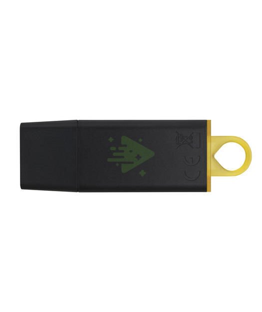 Kingston 128GB USB 3.2 Exodia DataTraveler  (Black + Yellow)