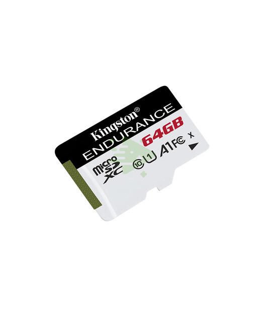 Kingston 64GB microSDHC Endurance 95R/30W C10 A1 UHS-I Card Only