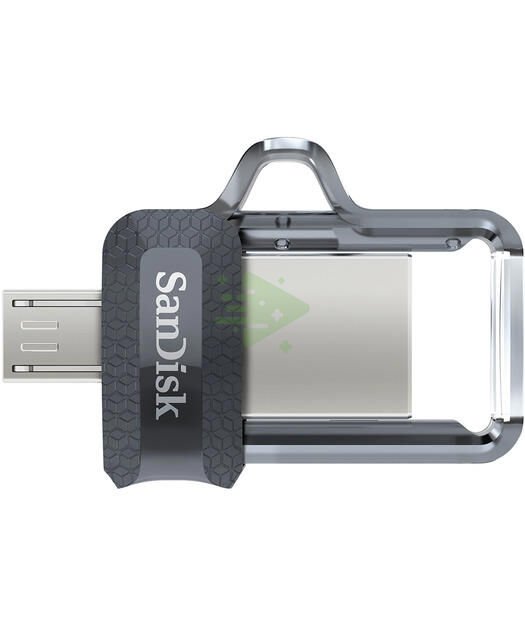 SanDisk Ultra Dual Drive m3.0 64GB Grey & Silver