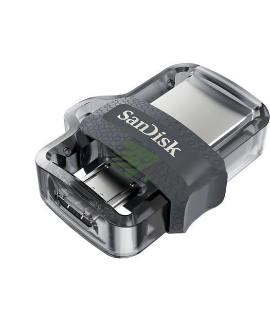 SanDisk Ultra Dual Drive m3.0 64GB Grey & Silver