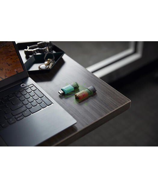 256GB USB 3.2 Gen 1 DataTraveler Exodia M (Black + Teal)
