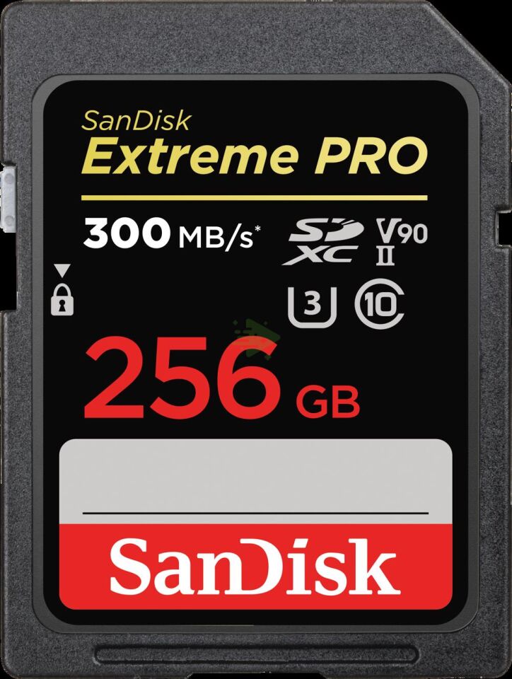 SanDisk Extreme PRO 256GB SDXC Memory Ca