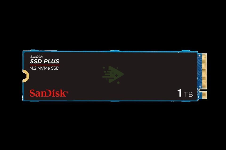 SANDISK SSD PLUS PCIe Gen3 NVMe SSD 1TB