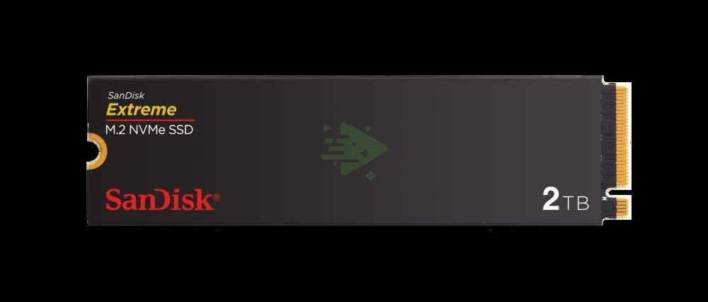 SANDISK EXTREME NVMe PCIe Gen 4 SSD 2TB
