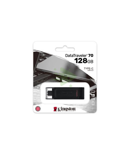 Kingston 128GB USB-C 3.2 Gen 1 DataTraveler 70