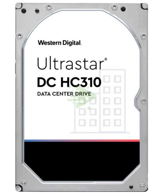 WD Ultrastar 3.5in 26.1MM 4000GB 256MB 7200RPM SAS ULTRA 512E