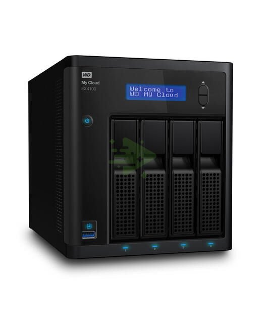 WD My Cloud 3,5'' EX4100 0TB Gbit Eth.x2, USB 3.0x1