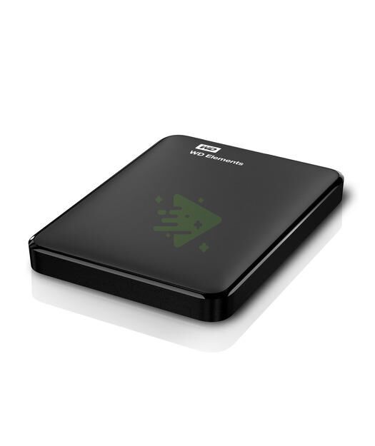 WD ELEMENTS PORTABLE 4TB BLACK 2.5' 128mb