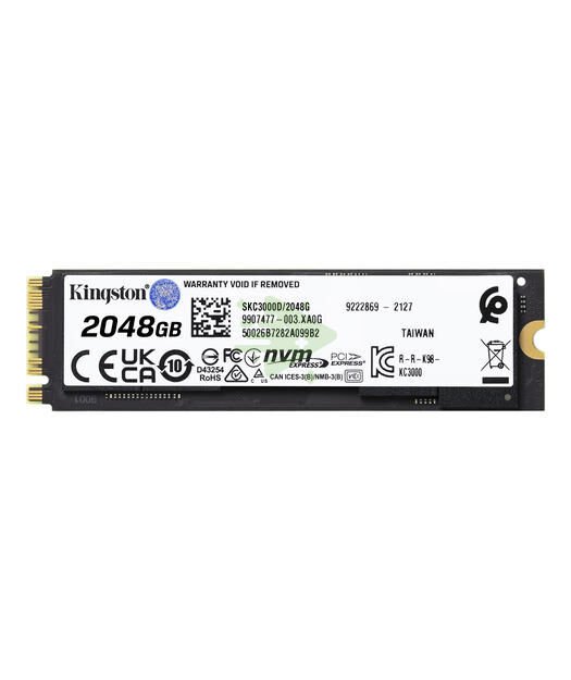 Kingston 2048G KC3000D M.2 2280 NVMe SSD