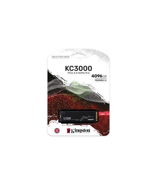 Kingston  4096G KC3000 PCIe 4.0 NVMe M.2 SSD