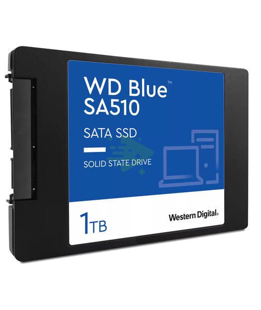 WD Blue SA510 SATA SSD 1TB 2,''/7 mm kasalı