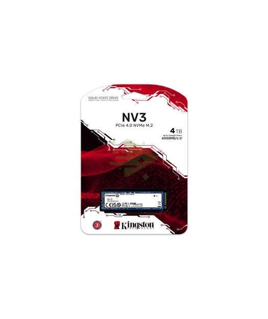 Kingston 4000GB NV3 M.2 2280 PCIe 4.0 NVMe SSD