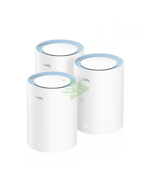 CUDY AC1200 WiFi x3 Mesh Solution