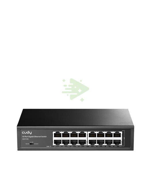 CUDY 16-Port Gigabit Metal Switch