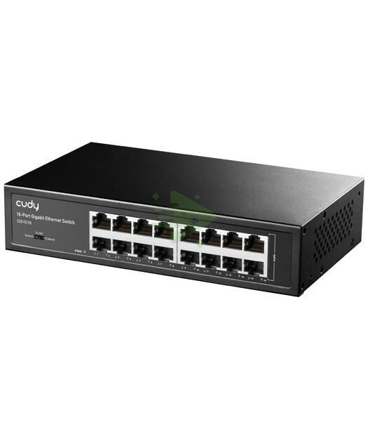 CUDY 16-Port Gigabit Metal Switch