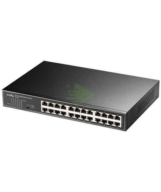 CUDY 24-Port Gigabit Metal Switch