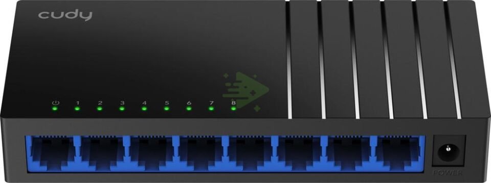 CUDY 8-Port Gigabit Desktop  Switch