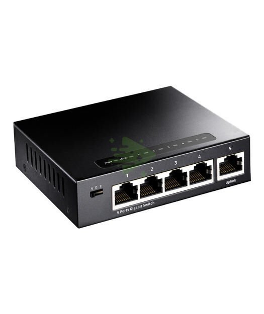 CUDY 5-Port Gigabit Metal  Switch