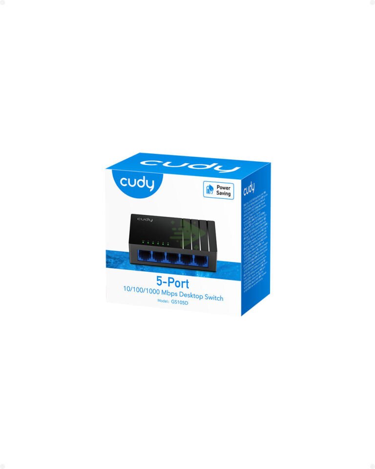 CUDY 5-Port Gigabit Metal  Switch