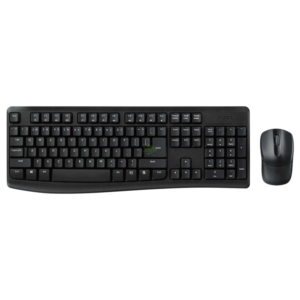 RAPOO 13387 X1800Pro WRL TR KLAVYE MOUSE SET SİYAH