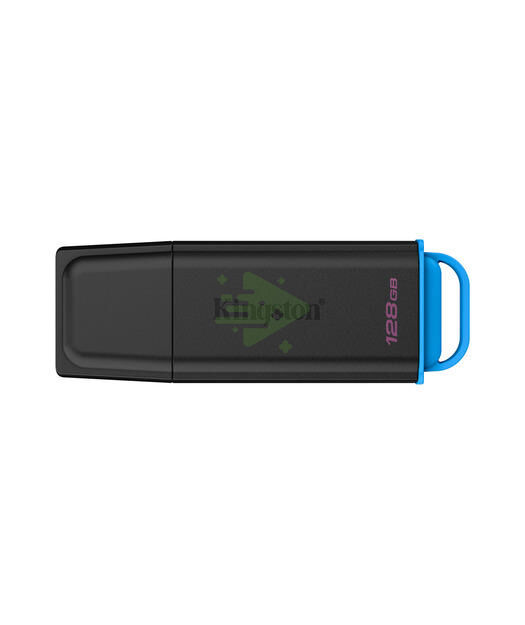 Kingston 128GB Portable USB 3.2 Gen 1 DataTraveler Exodia Black/Blue