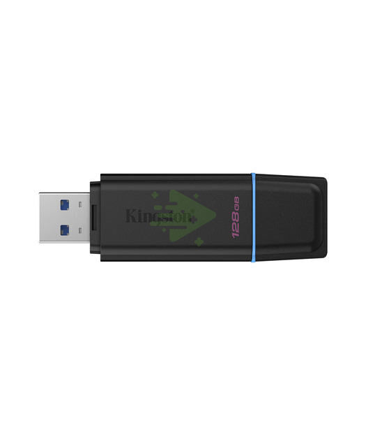 Kingston 128GB Portable USB 3.2 Gen 1 DataTraveler Exodia Black/Blue