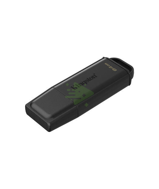 Kingston 64GB Portable USB 3.2 Gen 1 DataTraveler Exodia Black