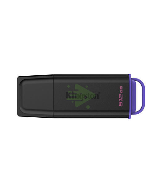 Kingston 512GB Portable USB 3.2 Gen 1 DataTraveler Exodia Black/Purple