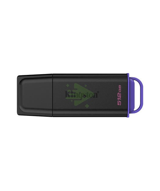 Kingston 512GB Portable USB 3.2 Gen 1 DataTraveler Exodia Black/Purple