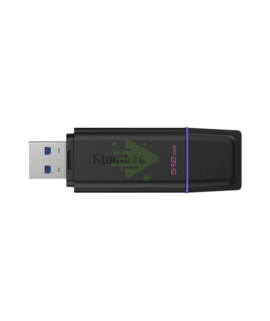 Kingston 512GB Portable USB 3.2 Gen 1 DataTraveler Exodia Black/Purple