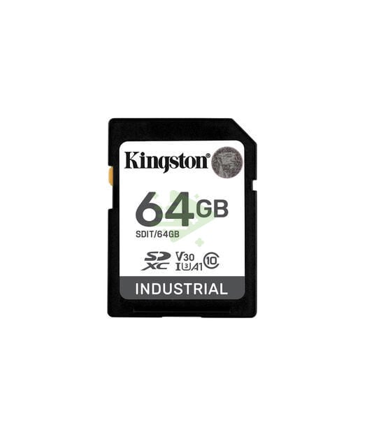 64GB SDHC Industrial -40C to 85C C10 UHS-I U3 V30 A1 pSLC
