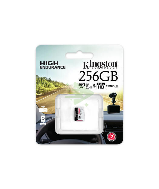 256GB microSDHC Endurance 95R/45W C10 A1 UHS-I Card Only