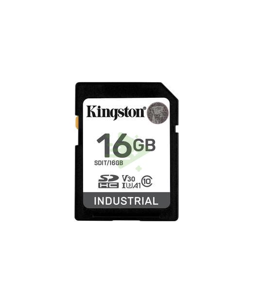 16GB SDHC Industrial -40C to 85C C10 UHS-I U3 V30 A1 pSLC