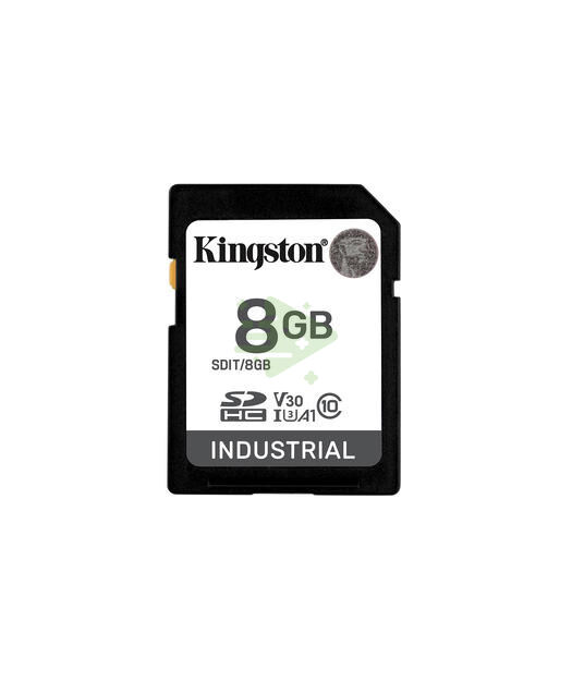 8GB SDHC Industrial -40C to 85C C10 UHS-I U3 V30 A1 pSLC
