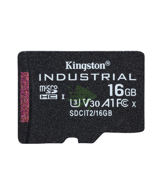 16GB microSDHC Industrial C10 A1 pSLC Card + SD Adapter