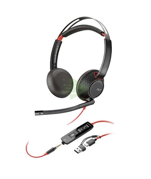 Poly BW 5220 USB-C HS +3.5mmP +USB-C/A