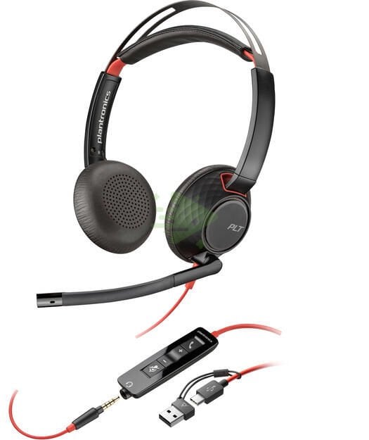 Poly BW 5220 USB-C HS +3.5mmP +USB-C/A