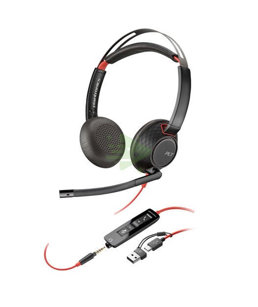 Poly BW 5220 USB-C HS +3.5mmP +USB-C/A