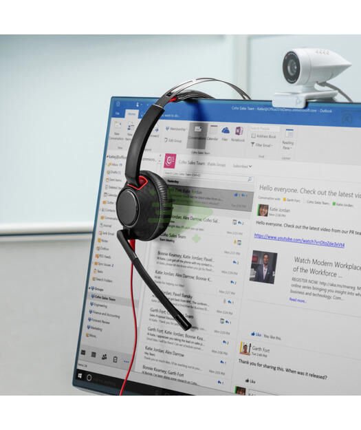 Poly BW 5220 USB-C HS +3.5mmP +USB-C/A