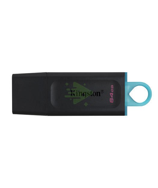 Kingston 64GB USB 3.2 Exodia DataTraveler Exodia (Black + Teal)
