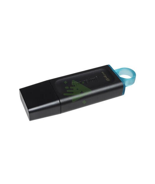 Kingston 64GB USB 3.2 Exodia DataTraveler Exodia (Black + Teal)