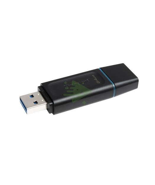 Kingston 64GB USB 3.2 Exodia DataTraveler Exodia (Black + Teal)