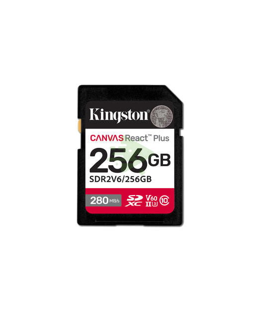 Kingston 256GB Canvas React Plus V60
