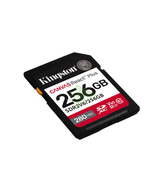 Kingston 256GB Canvas React Plus V60