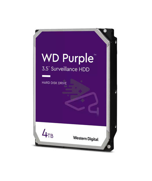 WD Purple 7X24 3,5' 4TB 256MB SATA