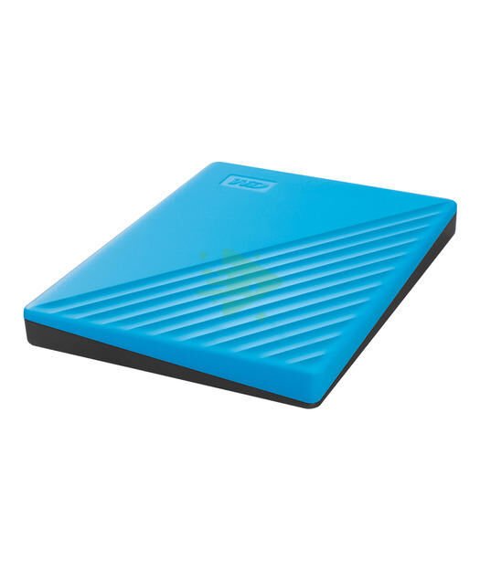 WD MY PASSPORT 2TB PORTABLE BLUE WORLDWIDE